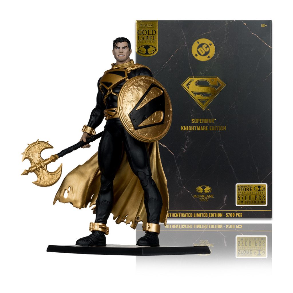 Superman (Future State) Knightmare Edition Gold Label 7&Prime; Figure