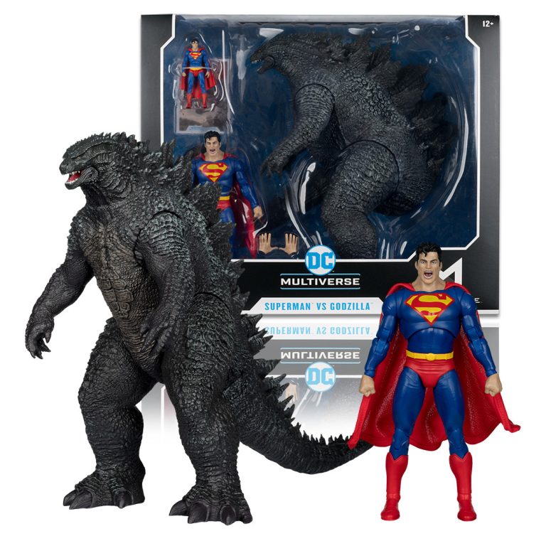 Superman vs. Godzilla (Justice League vs. Godzilla vs. Kong) 2-Pack