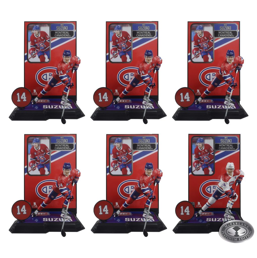 Nick Suzuki (Montreal Canadiens) NHL Factory Sealed Case (6) w/CHASE