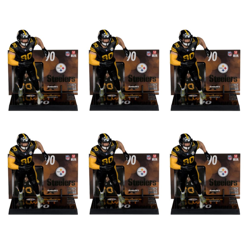 TJ Watt w/Color Rush Uniform NFL Factory Sealed Case (6)