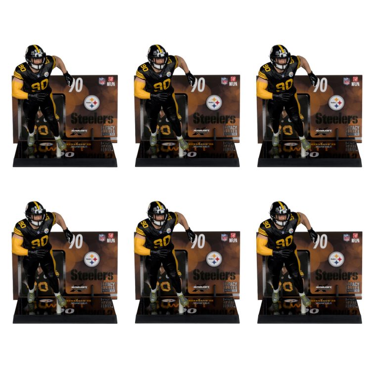 TJ Watt w/Color Rush Uniform NFL Factory Sealed Case (6)
