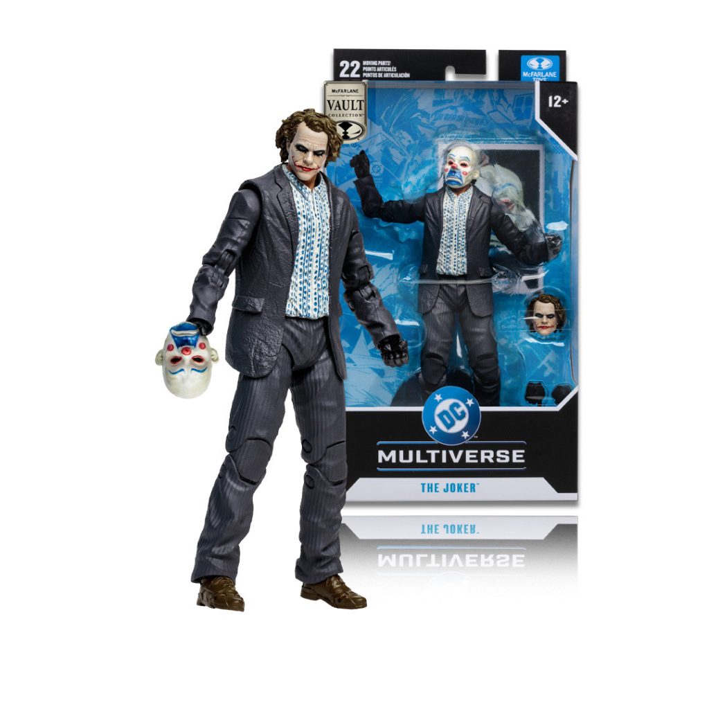 The Joker: Bank Robber (The Dark Knight) McFarlane Vault Collection 7&Prime; Figure (PRE-ORDER ships September)