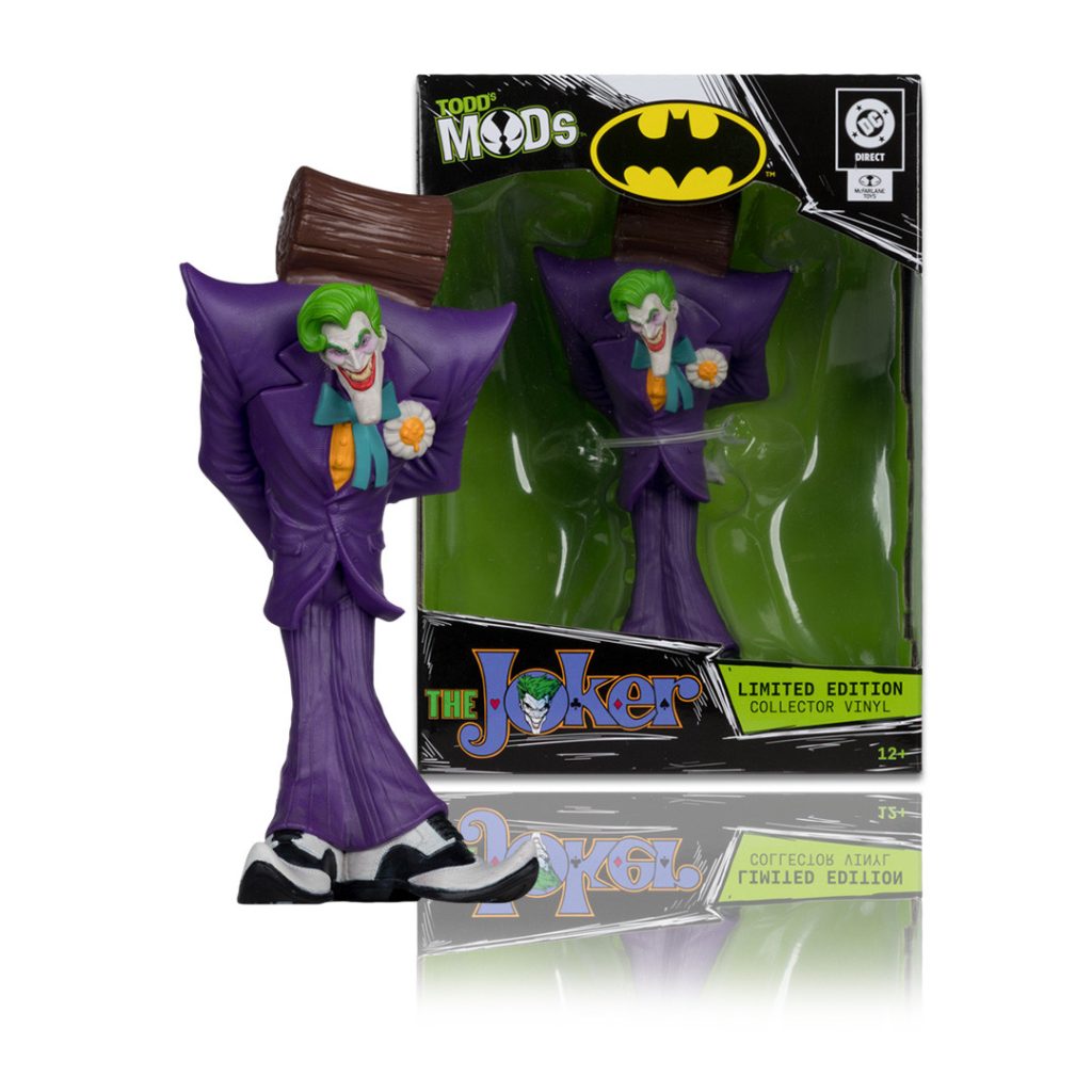The Joker (Todd&rsquo;s Mods) Limited Edition Collector Vinyl 4.5&Prime; Posed Figure