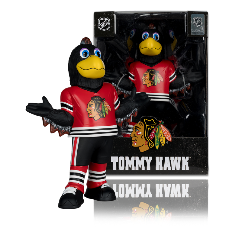 Tommy Hawk (Chicago Blackhawks) 8&Prime; Vinyl Mascot Figure