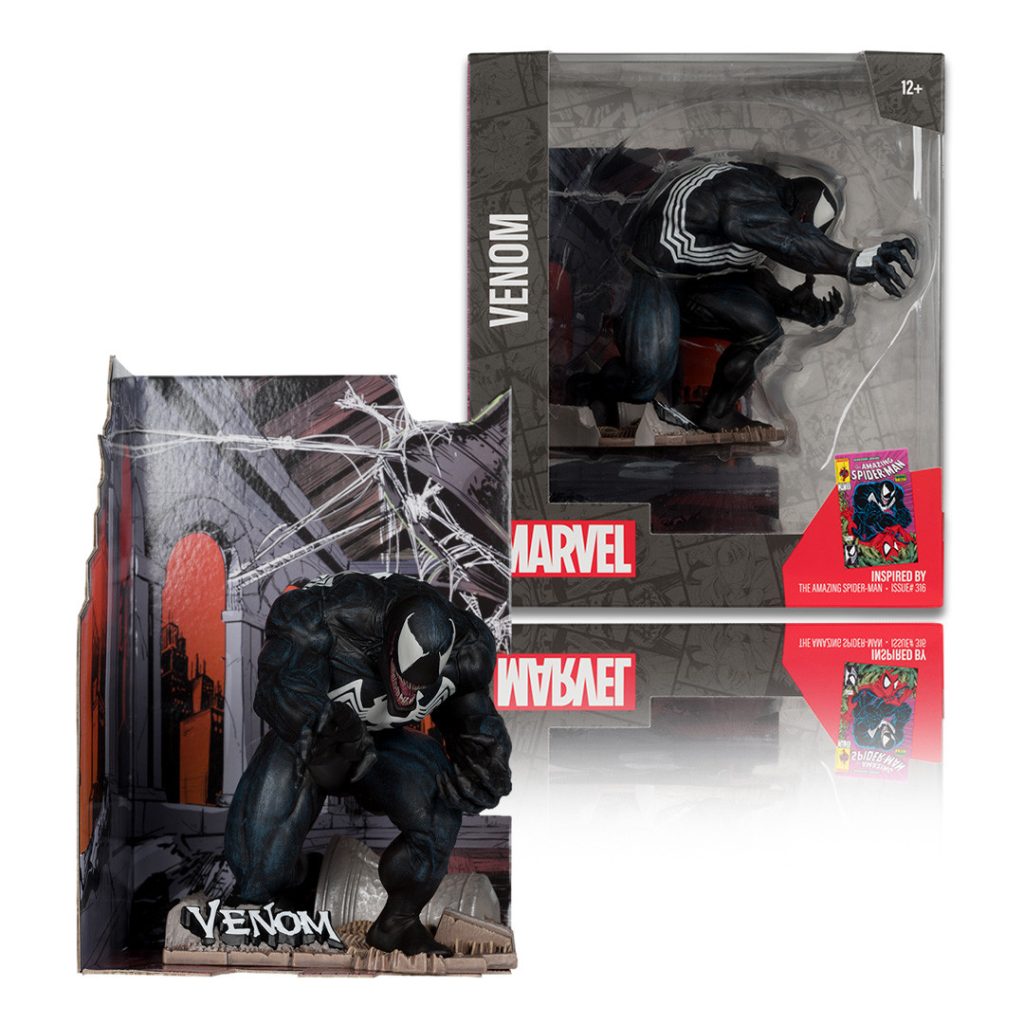 Venom (The Amazing Spider-Man #316)  1:10th Scale Collectible Figure w/Scene