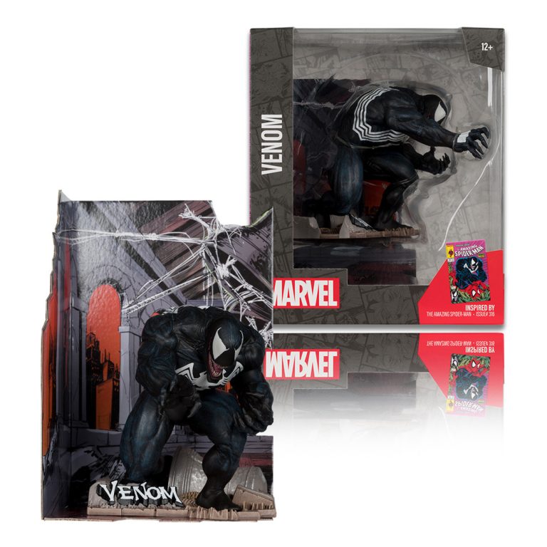 Venom (The Amazing Spider-Man #316)  1:10th Scale Collectible Figure w/Scene
