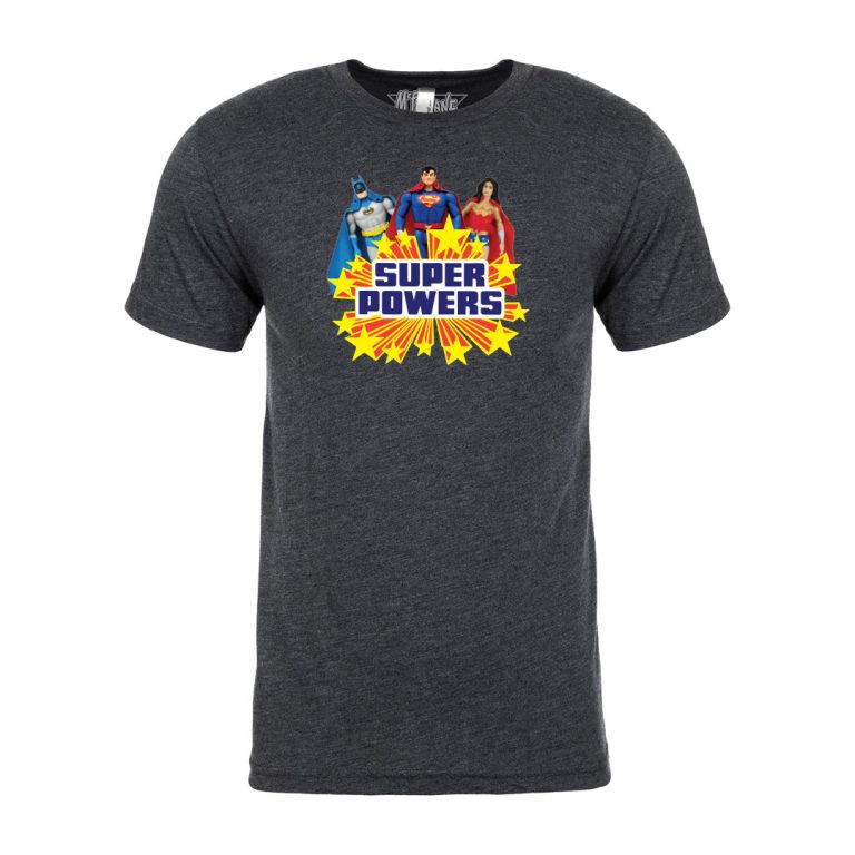 DC Super Powers Trinity T-Shirt (Vintage Navy) MTS Exclusive