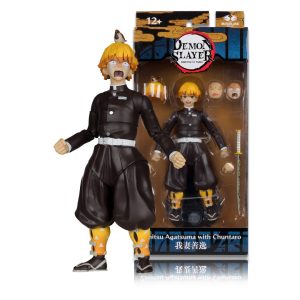 Zenitsu Agatsuma with Chuntaro (Demon Slayer) 7" Figure