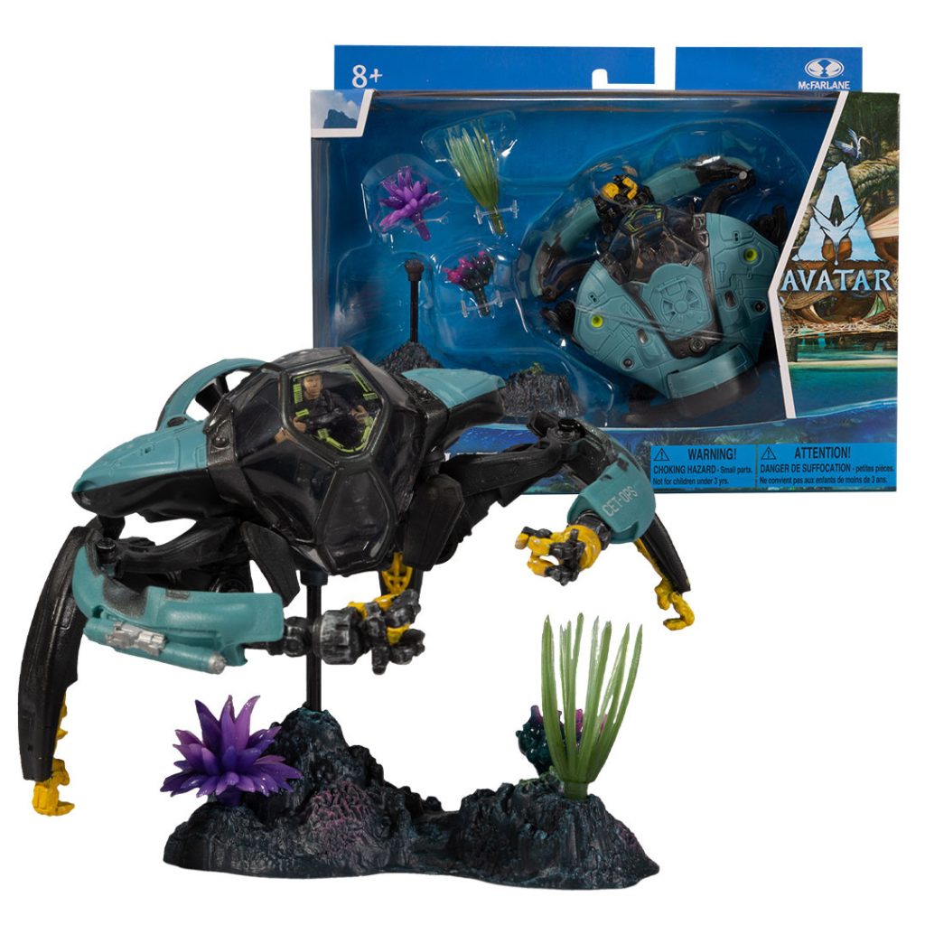 Crab Suit w/RDA Driver (Avatar: The Way of Water) World of Pandora Figure