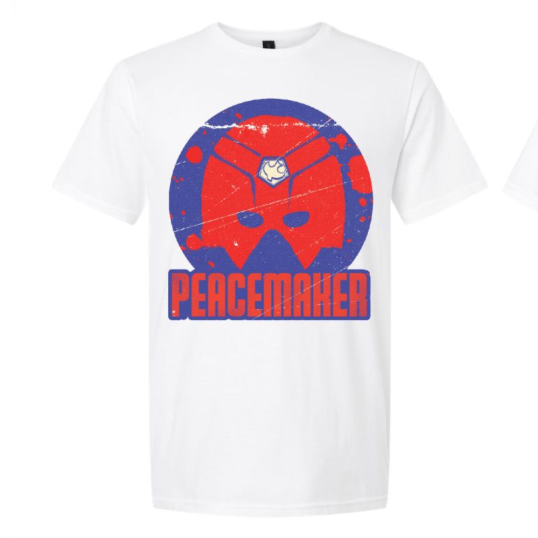Peacemaker Classic Logo T-Shirt (White) Peacefest Exclusive