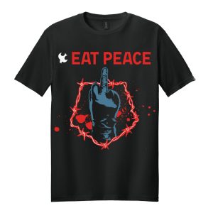 Peacemaker Eat Peace T-Shirt (Black) Peacefest Exclusive