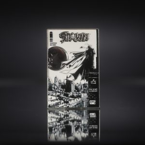 Spawn Comic Cover Series #318D Black & White Variant 3D Metal Pin NYCC Exclusive