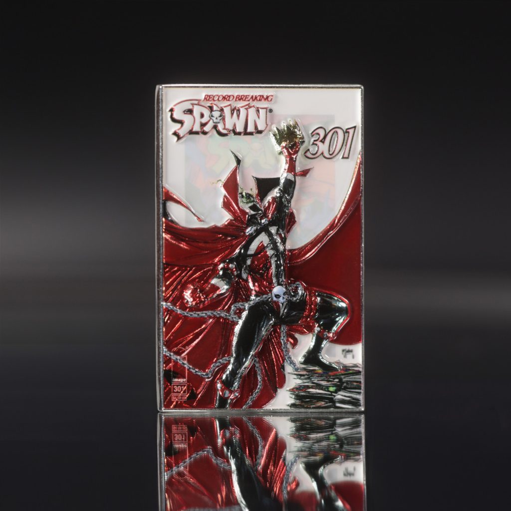 Spawn Comic Cover Series Record Breaking #301 3D Metal Pin (LE #/301)