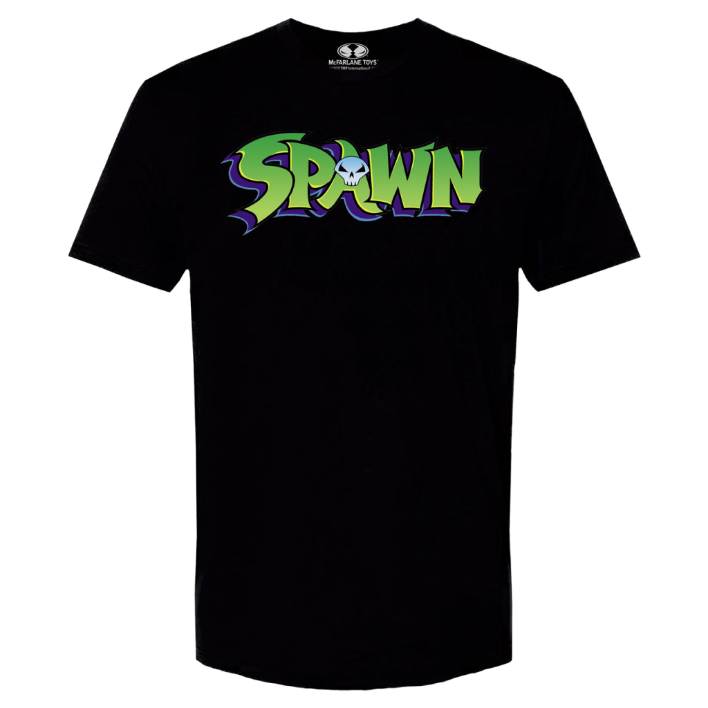 Spawn Green Logo T-Shirt Black MTS Exclusive