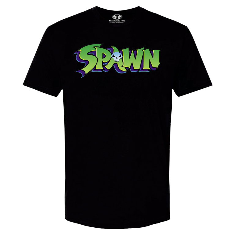 Spawn Green Logo T-Shirt Black MTS Exclusive