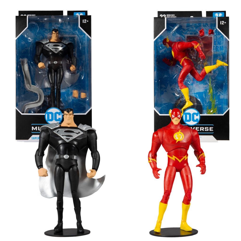 Superman/The Flash (Superman: The Animated Series) 7&Prime; Figures Bundle (2)